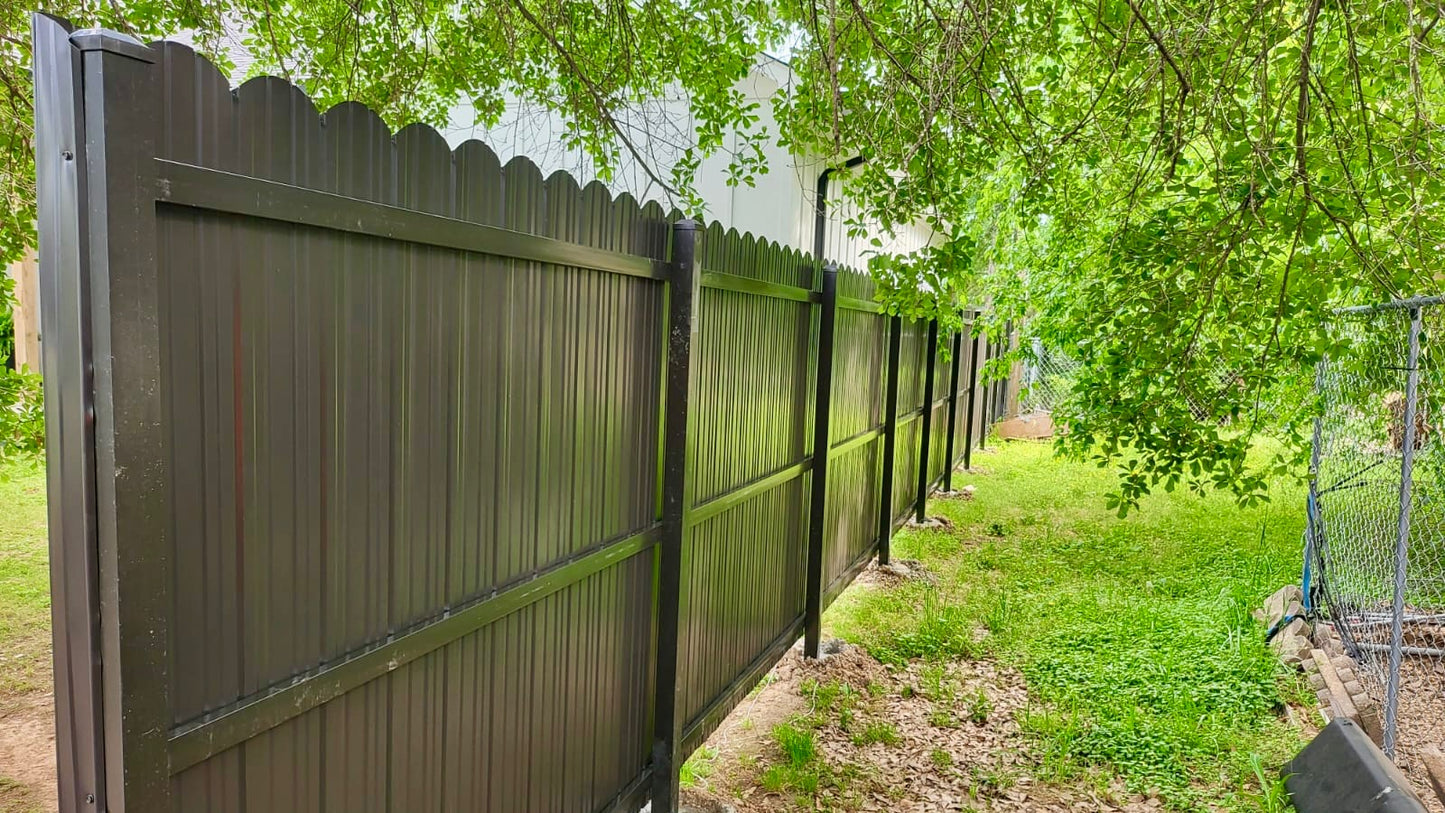 Dura Fence Bronze 6 in. x 6 ft.