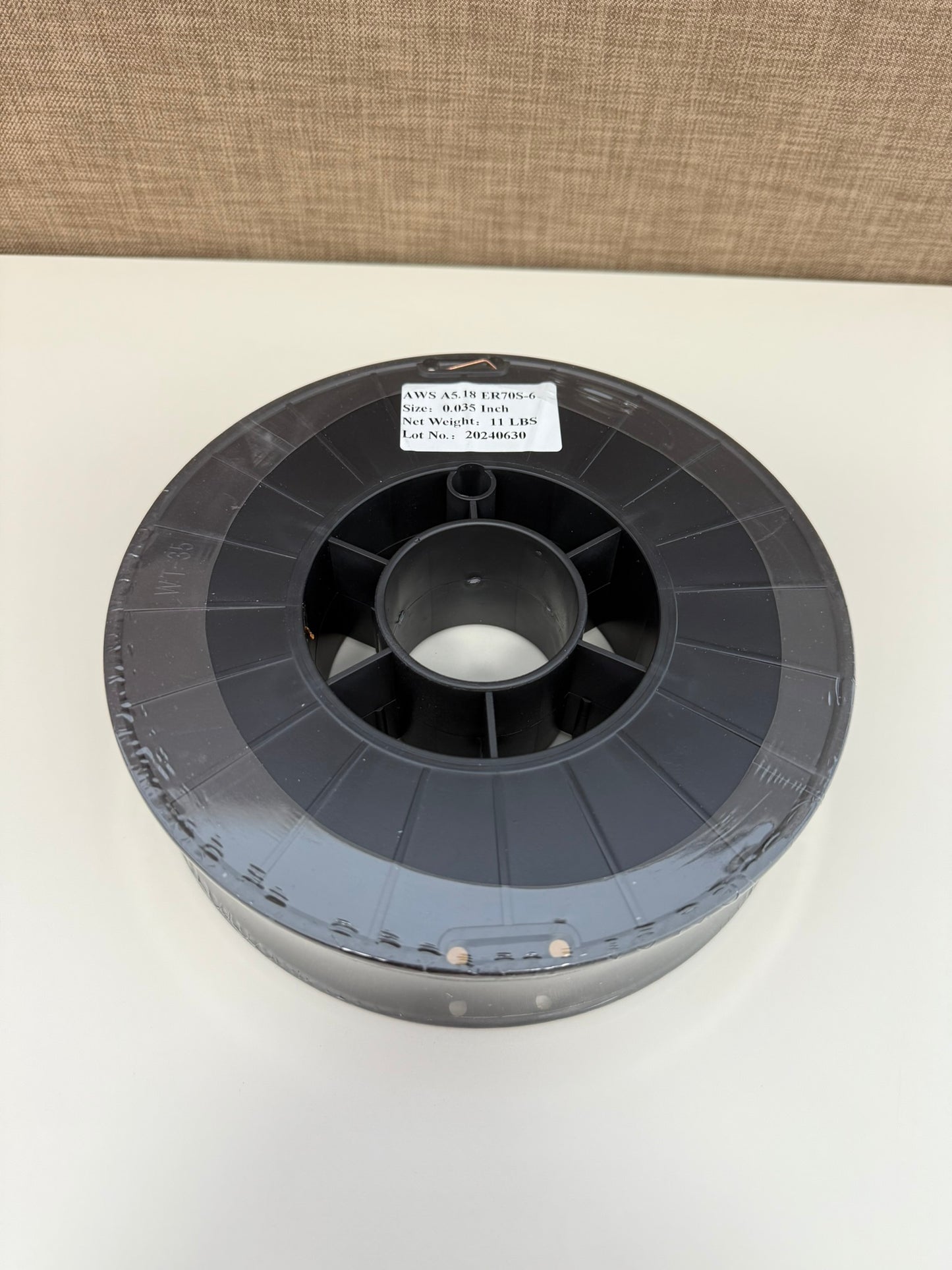 MIG Welding Wire ER70S-6, 0.035 in, 11 lb, Plastic Spool