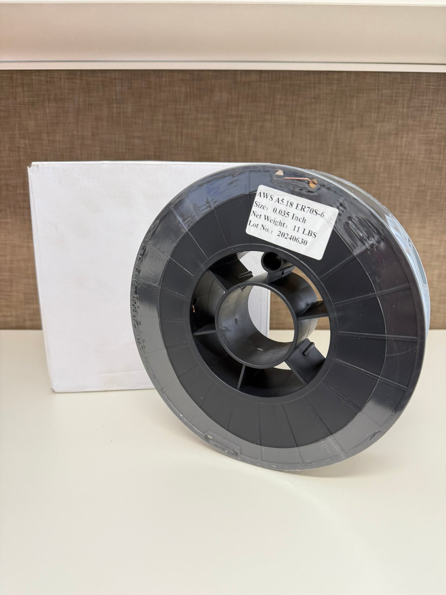 MIG Welding Wire ER70S-6, 0.035 in, 11 lb, Plastic Spool