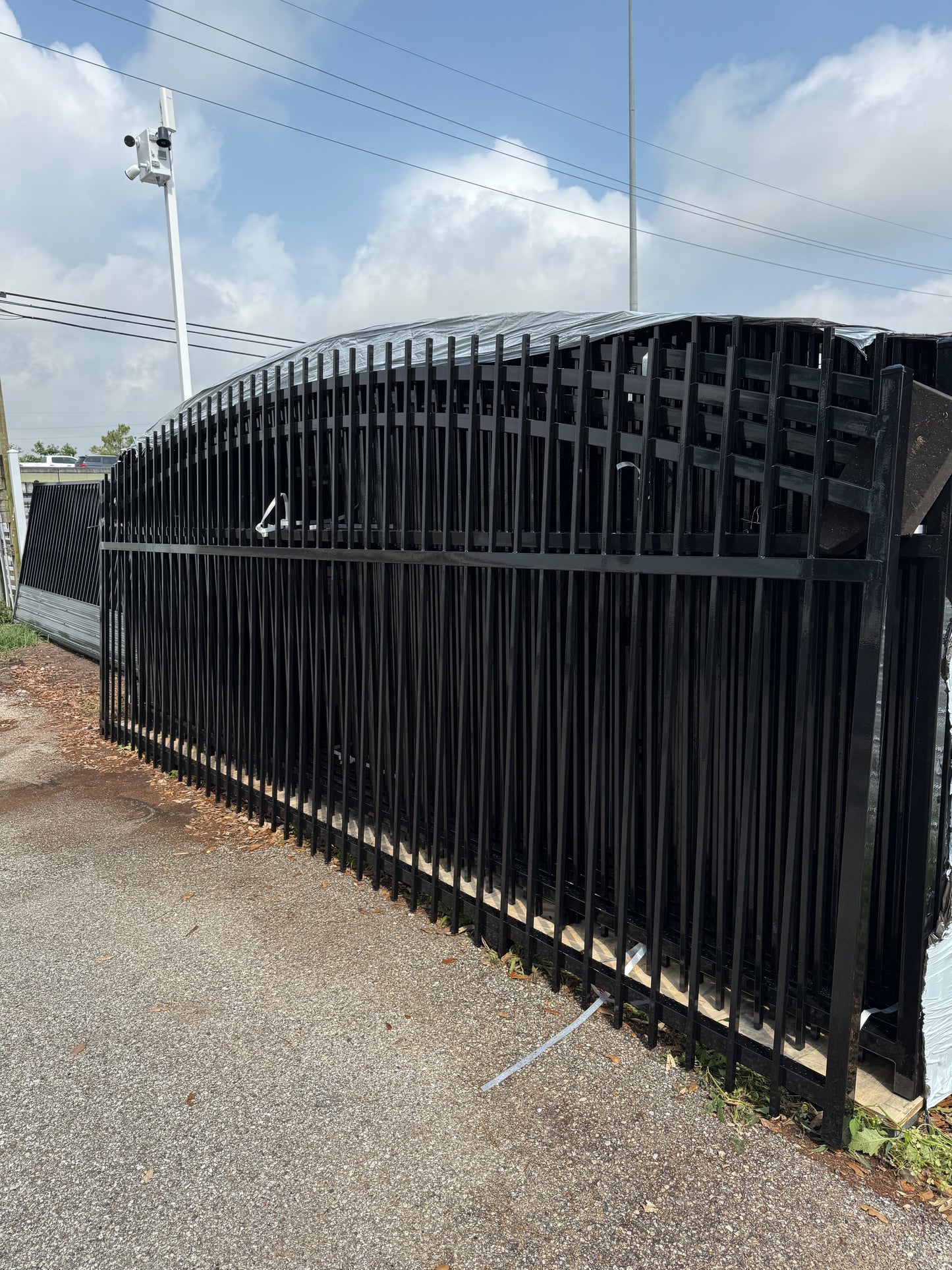 Driveway Wrought Iron Gates Powder Coated
