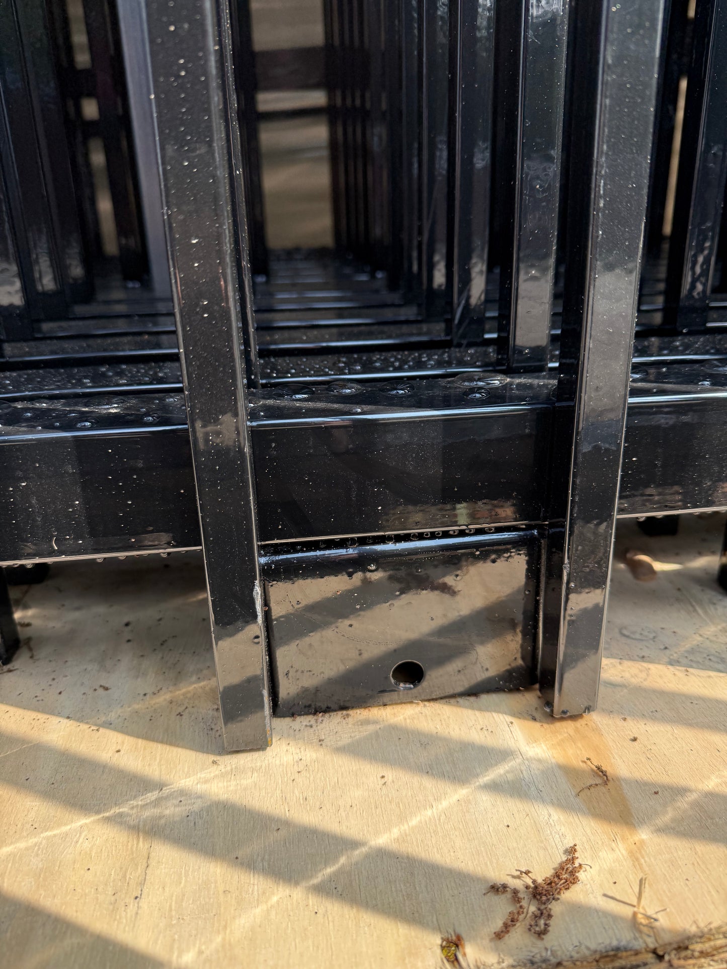 Driveway Wrought Iron Gates Powder Coated