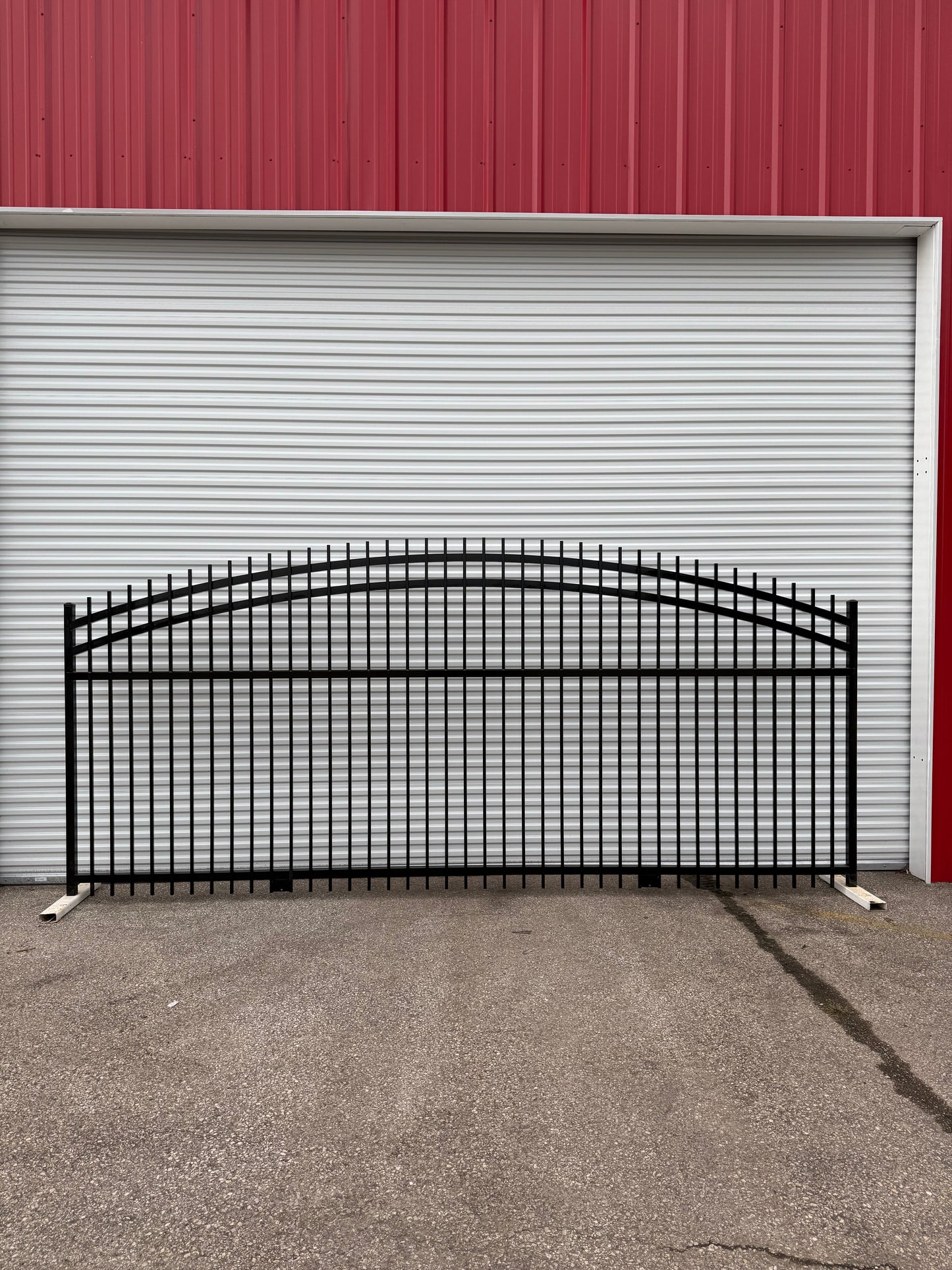 Driveway Wrought Iron Gates Powder Coated