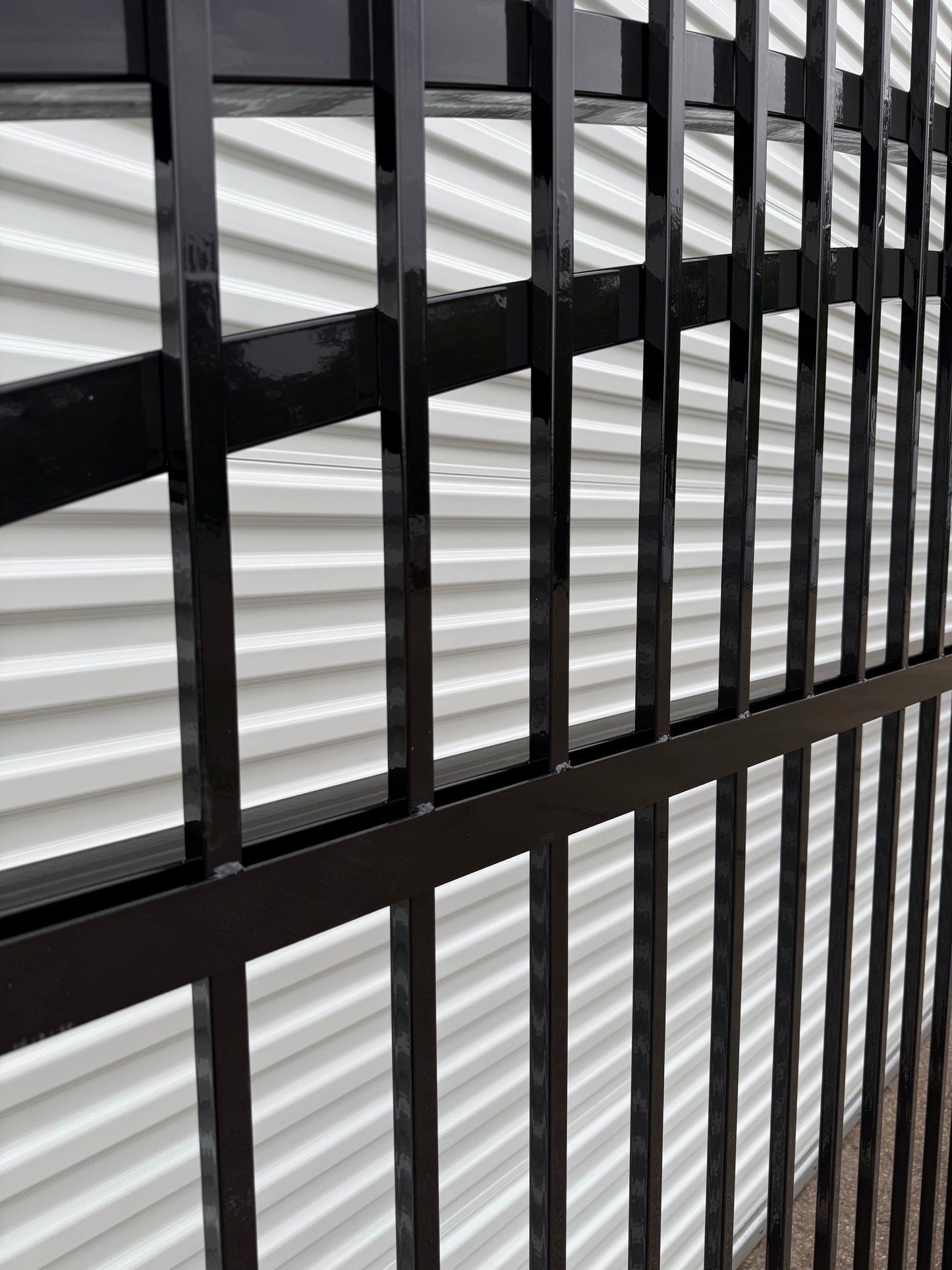 Driveway Wrought Iron Gates Powder Coated