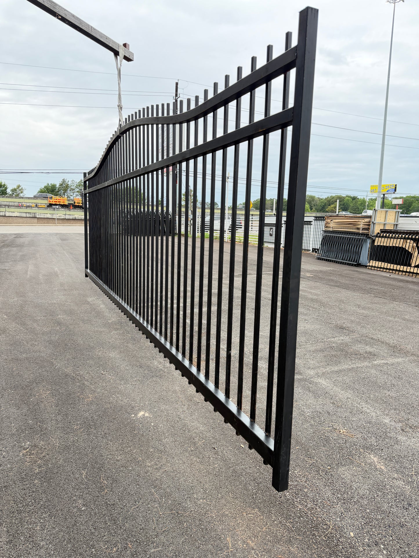 Sliding Driveway Wrought Iron Gates