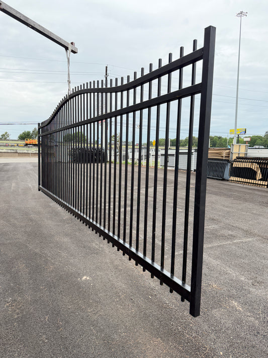 Sliding Driveway Wrought Iron Gates