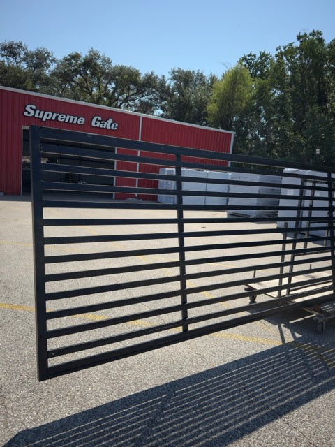 Driveway Wrought Iron Contemporary Gates
