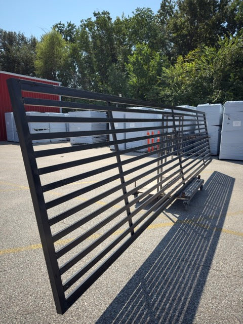 Driveway Wrought Iron Contemporary Gates
