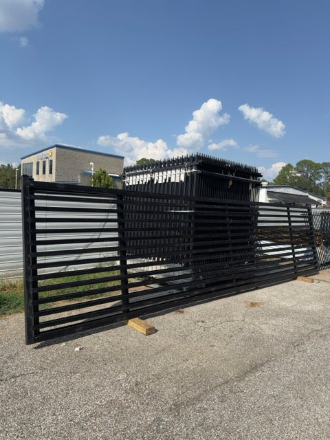 Driveway Wrought Iron Contemporary Gates