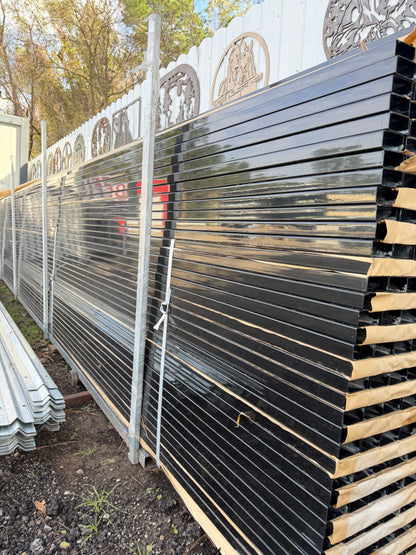 2" x 1" x 24' Galvanized Rectangular Tube Powder Coated