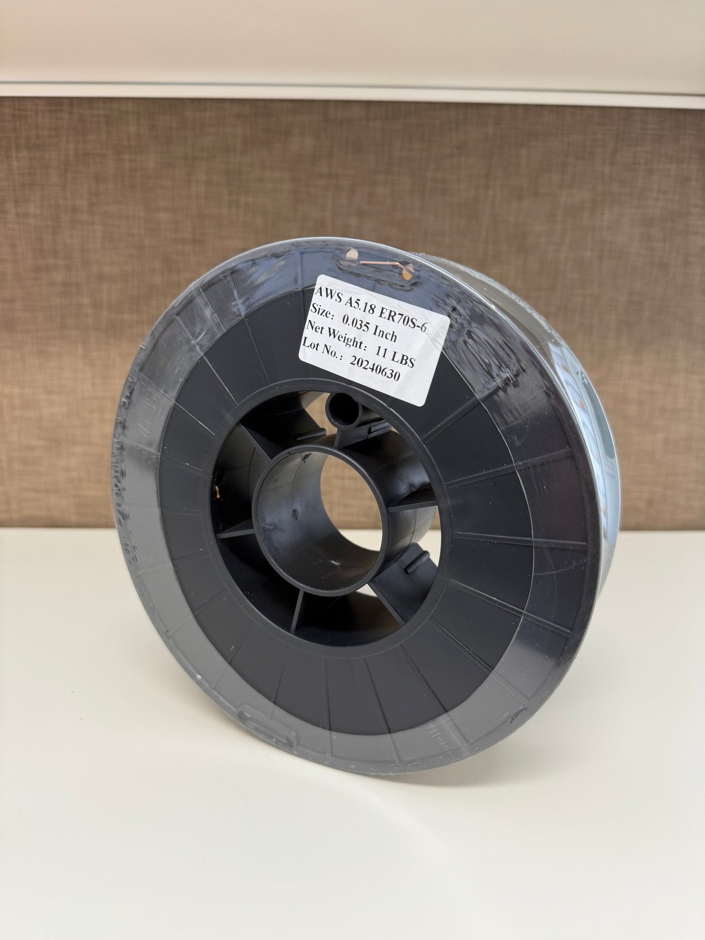 MIG Welding Wire ER70S-6, 0.035 in, 11 lb, Plastic Spool