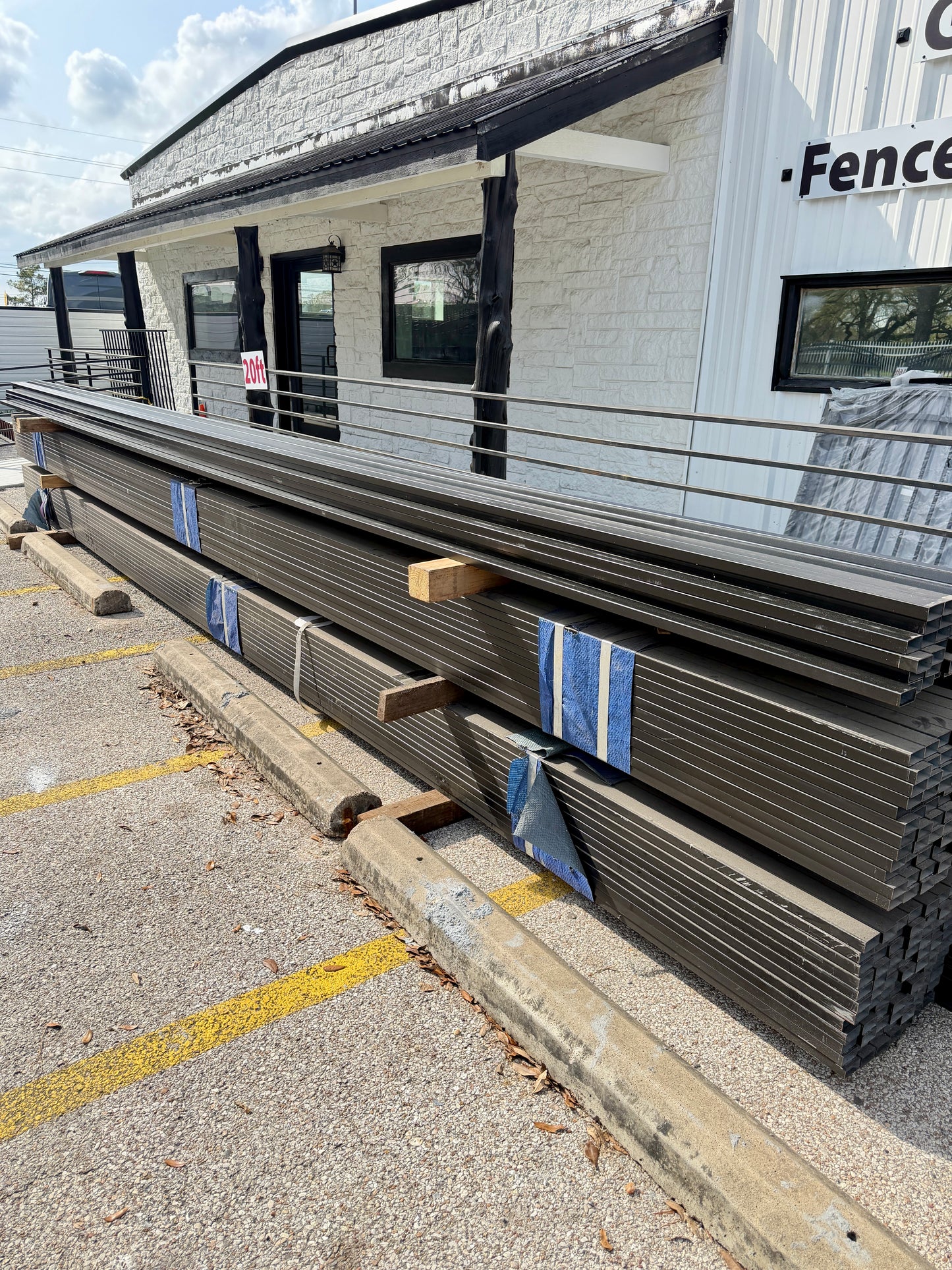 2" x 1" x 24' Galvanized Rectangular Tube