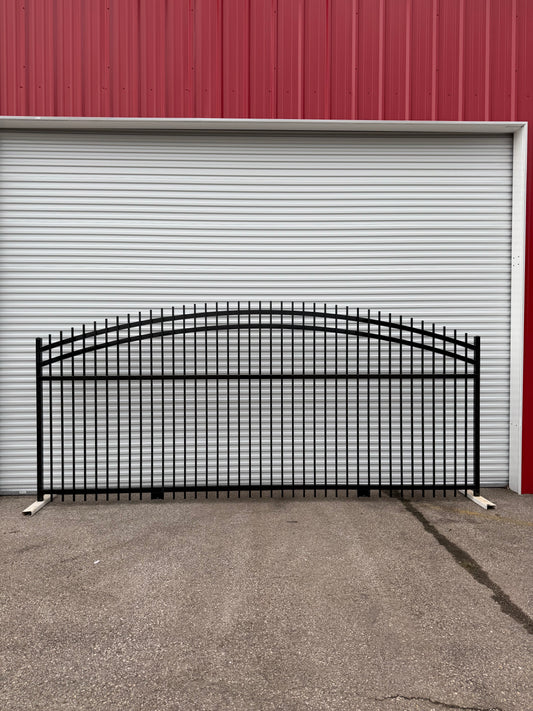 Driveway Wrought Iron Gates Powder Coated