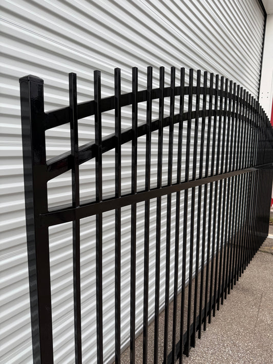 Driveway Wrought Iron Gates Powder Coated