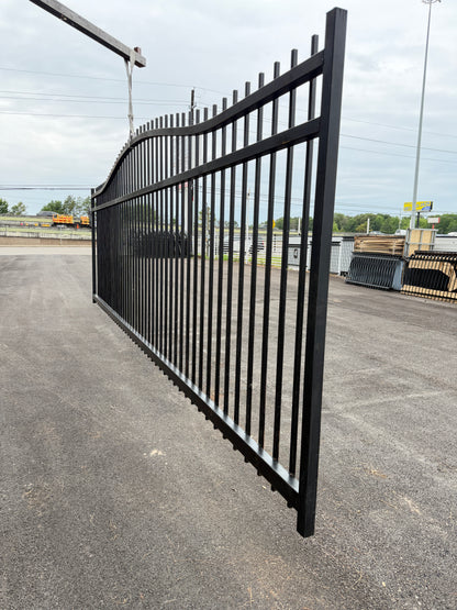 Sliding Driveway Wrought Iron Gates