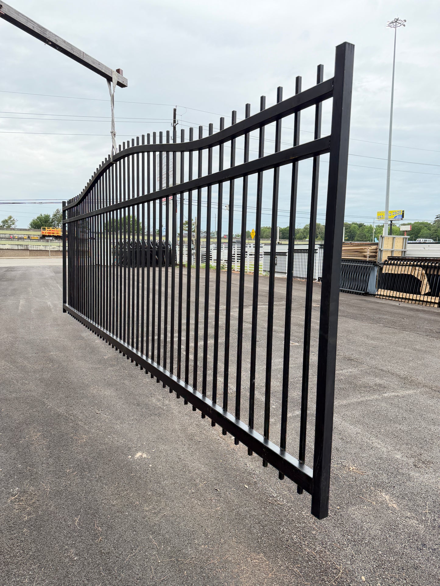 Sliding Driveway Wrought Iron Gates