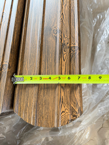Wood Grain Metal Fence Pickets – Full Pallet