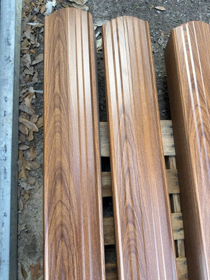 Dura Fence Wood Pattern
