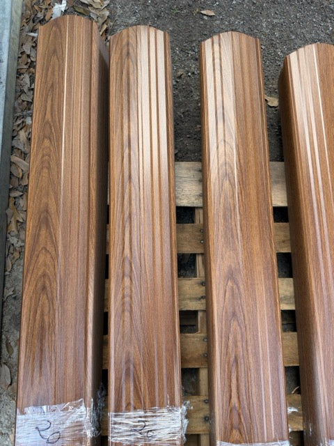 Dura Fence Wood Pattern